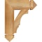 Ekena Millwork Balboa Arts & Crafts Rough Sawn Bracket, Western Red Cedar, 4"W x 14"D x 18"H BKT04X14X18BOA03RWR - alternate 2